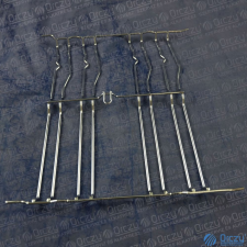 WHIRLPOOL - INDESIT Sín, tepsitartó bal (eredeti) WHIRLPOOL / INDESIT tűzhely beépíthető gépek kiegészítői