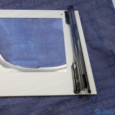 WHIRLPOOL - INDESIT Üveg, ajtó külső (eredeti) WHIRLPOOL / INDESIT tűzhely beépíthető gépek kiegészítői