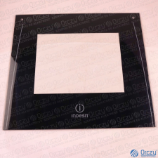 WHIRLPOOL - INDESIT Üveg (sütő ajtó, külső, eredeti) INDESIT tűzhely beépíthető gépek kiegészítői