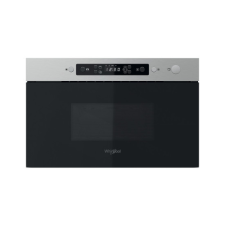 Whirlpool MBNA920X beépíthető mikrohullámú sütő, 750W, 22L, 59.5x32x38.2cm inox szín mikrohullámú sütő