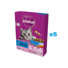 Whiskas Adult 6x300g szárazeledel felnőtt macskáknak ízletes tonhallal macskaeledel