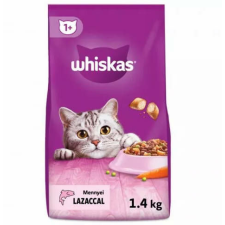 Whiskas Adult Salmon +1 - Szárazeledel (lazac) felnőtt macskák részére (1,4kg) macskaeledel