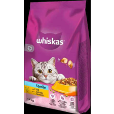 Whiskas Adult Sterile Chicken +1 - Szárazeledel (csirkehússal) felnőtt macskák részére (1,4kg) macskaeledel