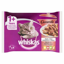 Whiskas Alutasak 4 pack Húsos Menü Casserole 4x85gr macskaeledel