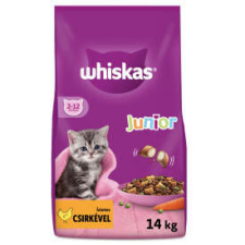 Whiskas Junior (2-12months) - Szárazeledel (csirke) kölyökmacskák részére (14kg) macskaeledel