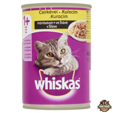 Whiskas Konzerv Csirkehússal 400g macskaeledel