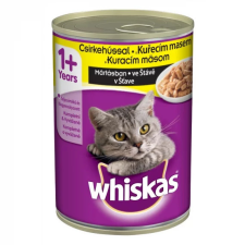 Whiskas konzerv csirkehússal mártásban felnőtt macskák számára 400 g macskaeledel