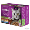 Whiskas PURE DELIGHT vegyes válogatás aszpikban 12x85g