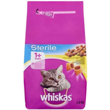  Whiskas száraz macskatáp Steril csirke – 1,4 kg macskaeledel