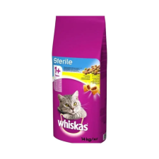 Whiskas száraz sterile csirke - 14000g macskaeledel