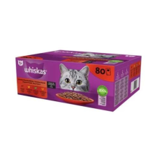 Whiskas Whiskas Klasszikus válogatás mártással 80 x 85g macskaeledel