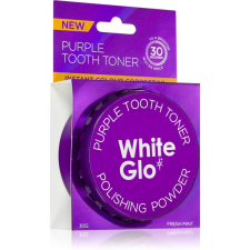 White Glo Purple Tooth Toner Powder fogfehérítő púder 30 g arcpúder