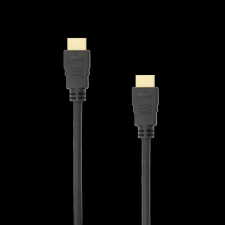 WHITE SHARK BOA HDMI 2.0 Kábel 2m - Fekete kábel és adapter