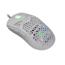 WHITE SHARK GALAHAD GM-5007W 6400 dpi fehér gamer egér egér
