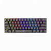 WHITE SHARK GK-2022B Shinobi Red Switches Mechanical 60% Gaming Keyboard Black US (GK-2022B/R-US)