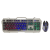 Whiteshark Apache 2 billentyűzet + egér (HU, USB, ezüst)