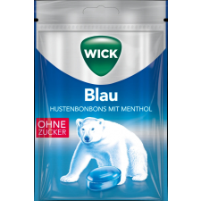  Wick blau mentolos torokcukor cukormentes 72 g gyógyhatású készítmény