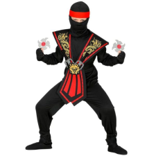 Widmann Piros harcos Ninja jelmez fegyverekkel - 116 cm jelmez