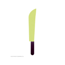 Widmann Sötétben világító machete 44 cm-es jelmez