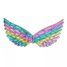 Widmann Szivárvány színű szárnyak - 43 x 22 cm jelmez