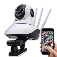 WiFi kamera beépített hang- és mozgásérzékelővel, 3 antennával – 360°-ban mozgatható megfigyelő kamera