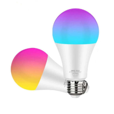 WiFi RGBW LED okostelefonról vezérelhető izzó, 9W izzó