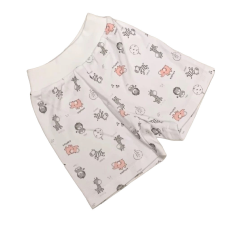 Wikids Baba Pamut Sort - Rózsaszín Szafaris 86/92 babanadrág