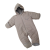 Wikids Baby overál+sál Róka hímzéssel - Mogyoró 56/62