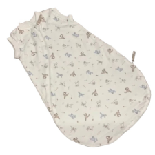 Wikids dupla pamut hálózsák - Fehér/Bézs/Kék Nyuszi 62/68 hálózsák, pizsama