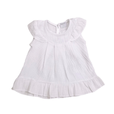 Wikids Duplagéz nyári lányka ruha - Fehér 62