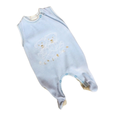 Wikids Plüss Ujjatlan Rugdalózó - Kék Macis - 44 rugdalózó