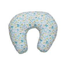 Wikids szoptatós párna HUZAT - Türkizkék Lepkés kismama párna