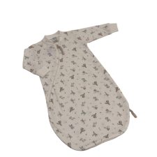 Wikids Vékony Pamut Ujjas Hálózsák - Fehér/Bézs/Kék Nyuszi 62/68 hálózsák, pizsama