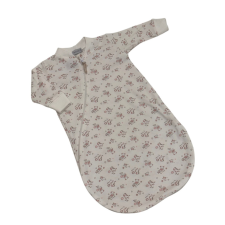 Wikids Vékony Pamut Ujjas Hálózsák - Fehér/Rózsaszín Állatos 68/74 hálózsák, pizsama