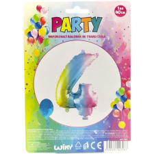 Wiky Lufi 4-es szám party kellék
