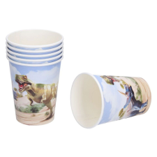 Wiky Poháre Dinosaurus 250ml/6ks party kellék