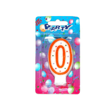 Wiky Tortagyertya Pöttyös szám : 0 party kellék
