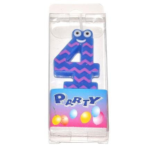 Wiky Tortagyertya színes szám : 4 party kellék