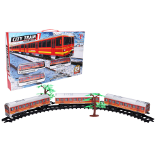 Wiky Vonat pályával City Train 111 cm autópálya és játékautó