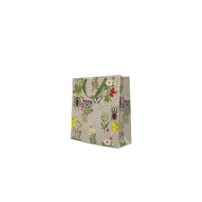  Wild Flowers papír ajándéktáska large 26,5x33,5x13cm ajándéktasak