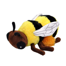 Wild Republic Ecokins plüss játék, méh, 20 cm plüssfigura