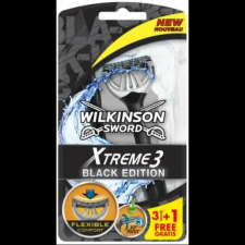  Wilkinson Extreme3 Black 3+1db-os eldobható borotva eldobható borotva