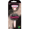 Wilkinson Quattro for Women Rose Gold + 1 db fej