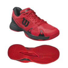 Wilson Rush Pro 2.5 piros/fekete junior teniszcipő tenisz felszerelés