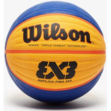 WILSON SPORT Kosárlabda Replica FIBA 3X3 gumi 6-os méret sárga-kék kosárlabda felszerelés