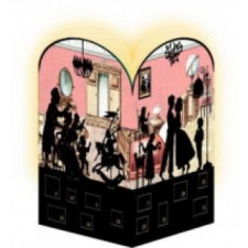  Windlicht-Mini-Adventskalender - Nostalgische Scherenschnitte – Barbara Behr naptár, kalendárium