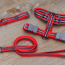  Windsor extra erős strapabíró kutyahám &#8211; piros &#8211; 4 méret nyakörv, póráz, hám kutyáknak