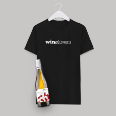 Winelovers póló & bor előjegyzés - Férfi L fekete