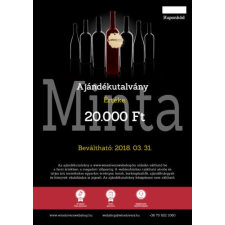 Winelovers Webshop 20.000 Ft értékű ajándékutalvány bor