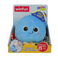Winfun interaktív polip játék plüssfigura